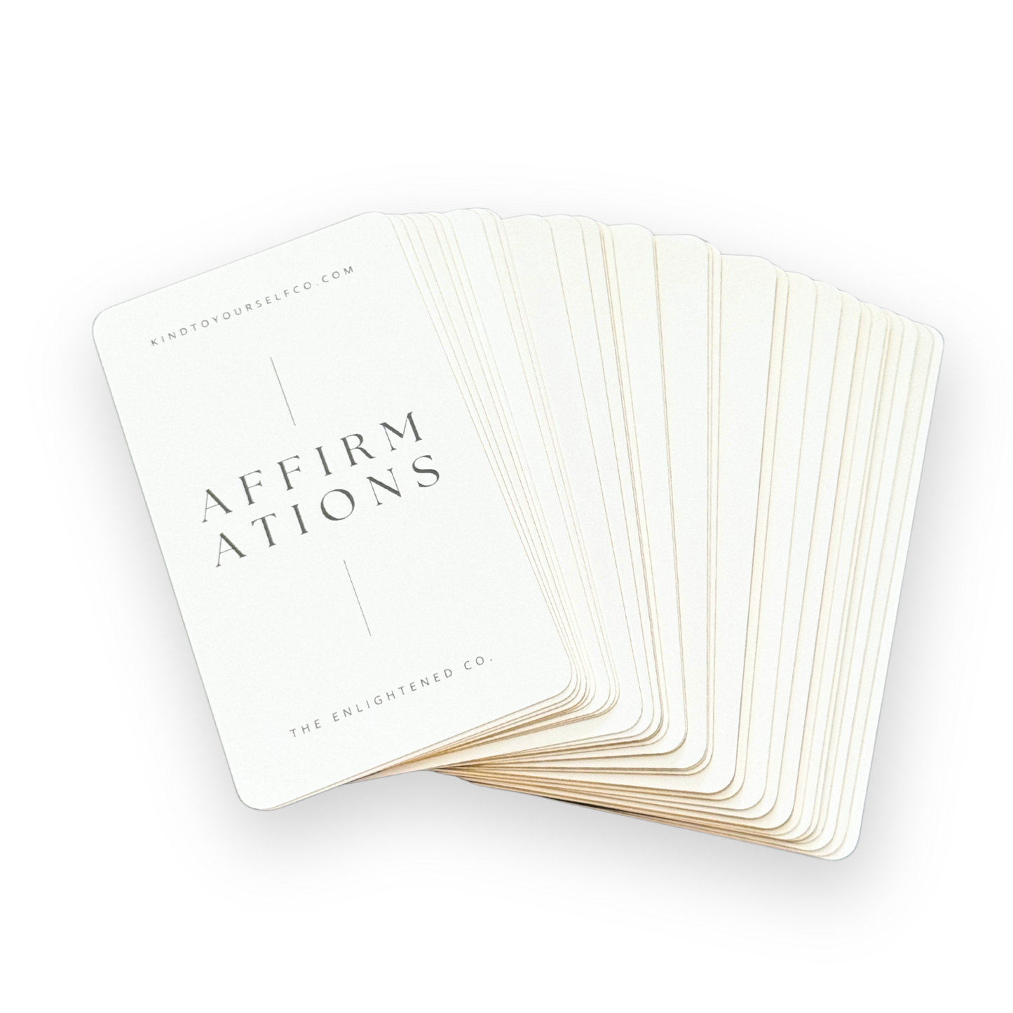 Customizable Affirmations Card Deck by KTYCo.